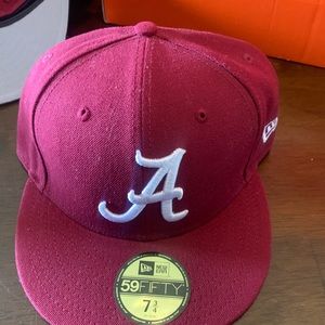 New Era Alabama Crimson Tide Fitted Hat 7 3/4